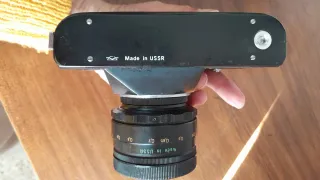 Cámara Zenit E Negra