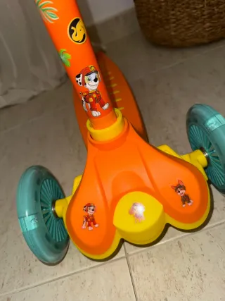 Patinete Patrulla Canina 3 Ruedas