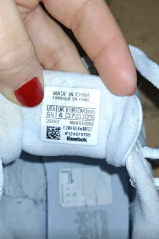 Bambas Reebok Mujer Blancas