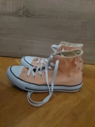 Converse Naranja Talla 38