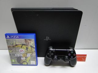 PS4 SLIM CON MANDO Y JUEGO (177306)
