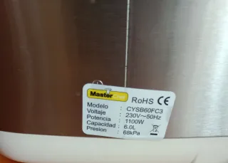 Robot Cocina Master Chef