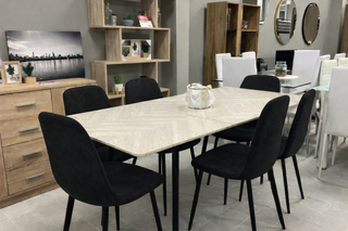 Mesa extensible con 6 sillas - Envio gratis