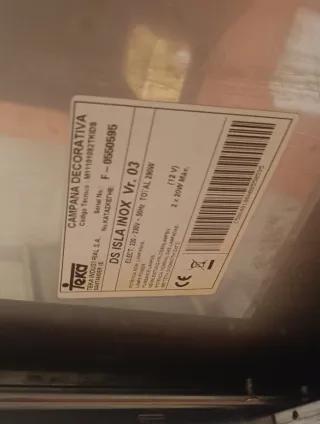 Campana Extractora Teka Cocina Isla