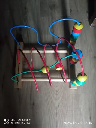 Juego de Cuentas de Madera