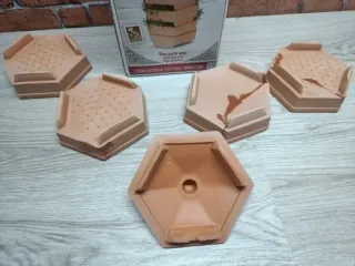 Germinador en barro, muy espaciosa