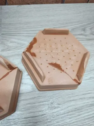 Germinador en barro, muy espaciosa