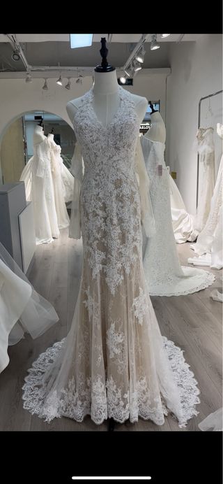 Vestido de Novia Sirena + Velo