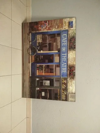 Cuadro Decorativo Café du Théâtre. Decoración