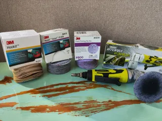 Lijadora Neumática Mini 75mm