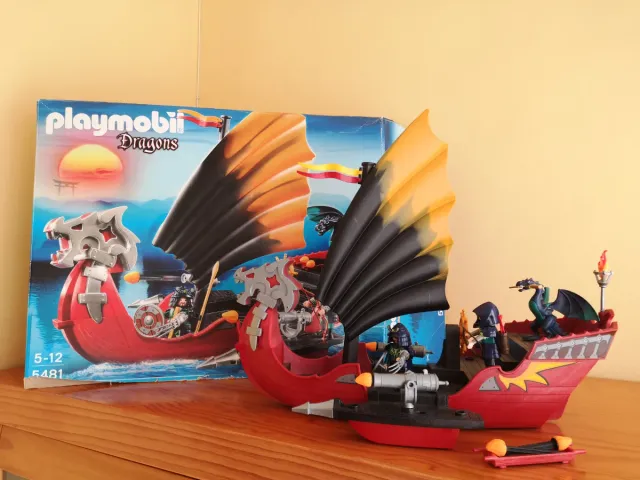 Playmobil 5481 Dragones Barco Pirata