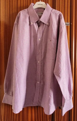 Camisa Tommy Hilfiger Denim Vichy Lila