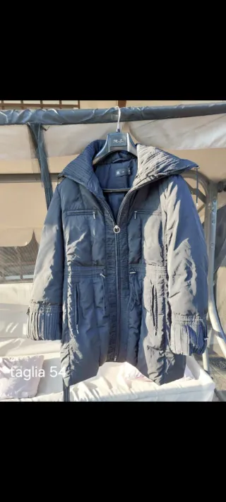 Giubbotto imbottito taglia 54 nero