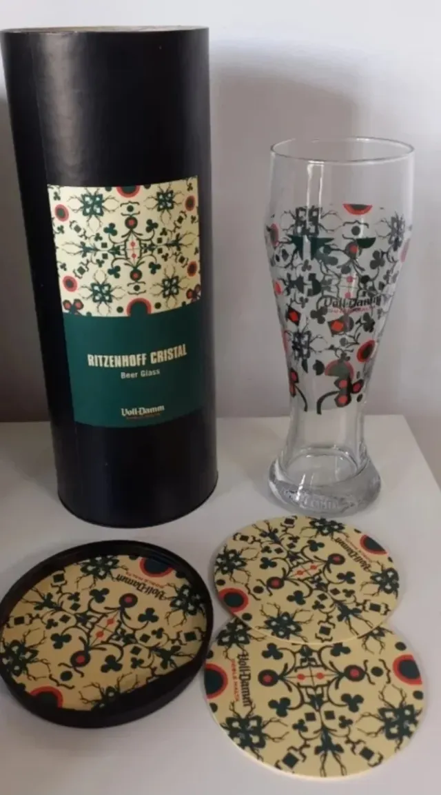 Vasos Cerveza Ritzenhoff Cristal Voll-Damm