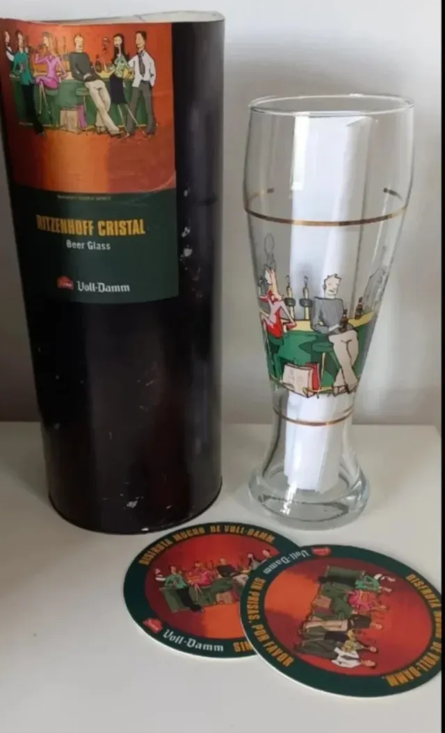 Vasos Cerveza Ritzenhoff Cristal Voll-Damm