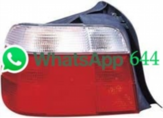 PILOTO TRASERO IZQUIERDO (ROJO/BLANCO COMPACT) BM