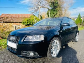 Audi A3 2.0 TDI 170cv SLINE Techo cuero 2008