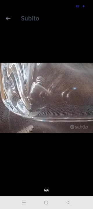 Porta cioccolatini cristallo con coperchio