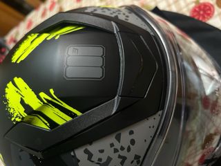 Casco Motocubo con visiera e occhiali