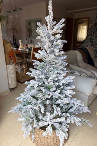 Árbol de Navidad Nevado