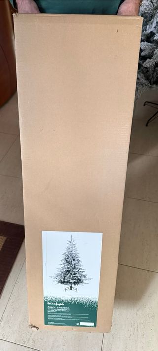 Árbol de Navidad Nevado