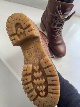 Botas Coronel Tapioca Piel Marrón