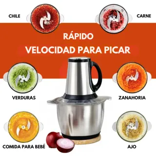 Picadora eléctrica inox Swiss Line 2L (hachoir)