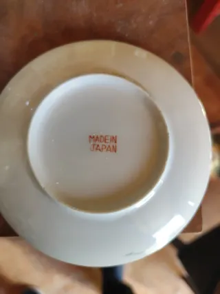 Juego de té/café japonés de porcelana