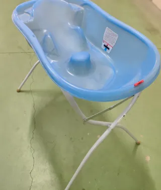 Bañera bebé azul