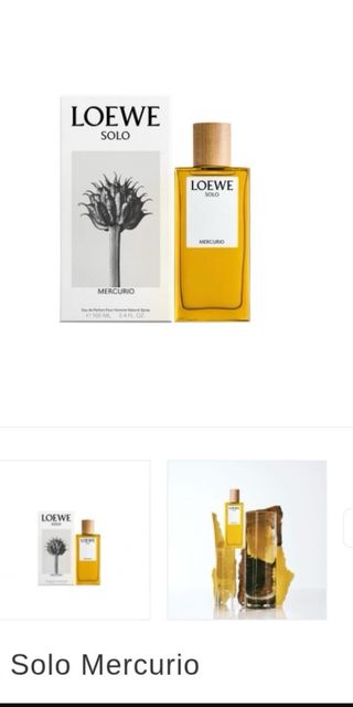 Loewe Solo Mercurio Eau de Parfum 100ml Precintado