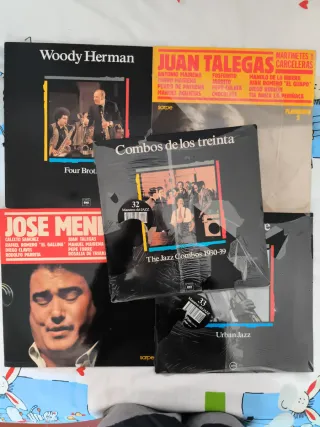 Vinilos Jazz y Flamenco (8€ cada uno)