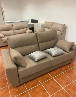 Sofá Cama Velero Beige/Gris