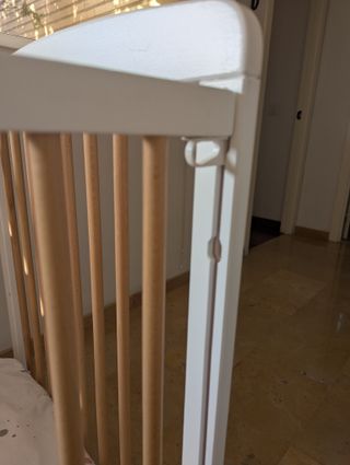 Cuna bebé como nueva.