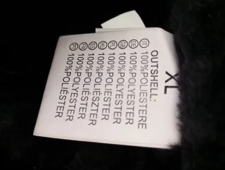 Chaquetón negro mujer con capucha