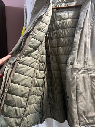 Chaqueta premamá y porteo