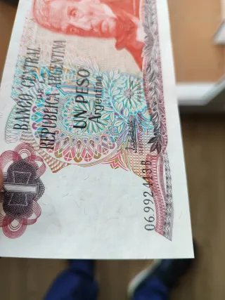 3 Banconote da 1 Peso Argentino