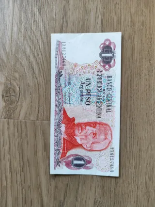 3 Banconote da 1 Peso Argentino
