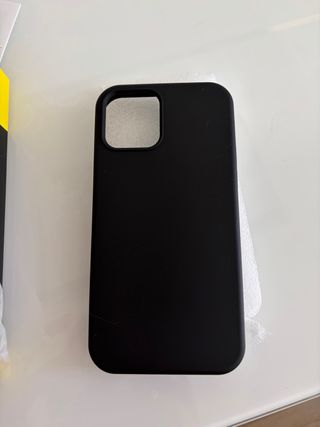 Funda JETech iPhone 12/12 Pro Negra silicona