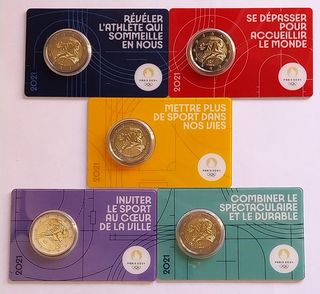 2 euros JJOO Paris 2024 - Edición 2021