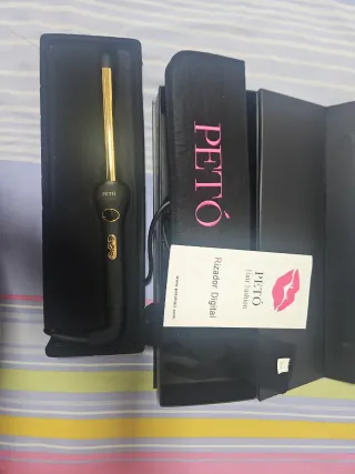 Rizador Profesional Petó Negro y Rosa