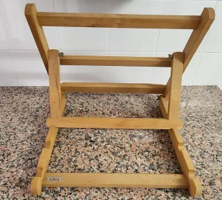 Caballete de mesa de madera