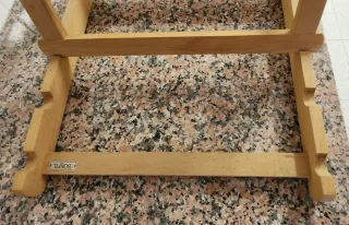Caballete de mesa de madera