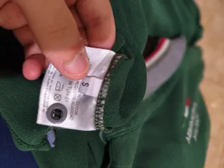 Polo Aeronautica Militare verde uomo Misure a rich