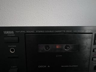 Pletina Doble Yamaha KX-W232 Negra