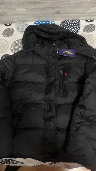 Abrigo Polo Ralph Lauren Negro talla pequeño