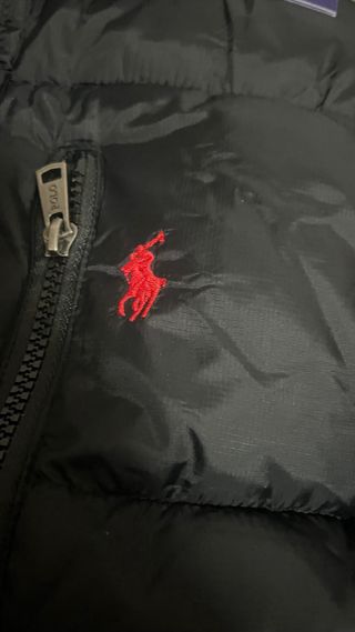 Abrigo Polo Ralph Lauren Negro talla pequeño