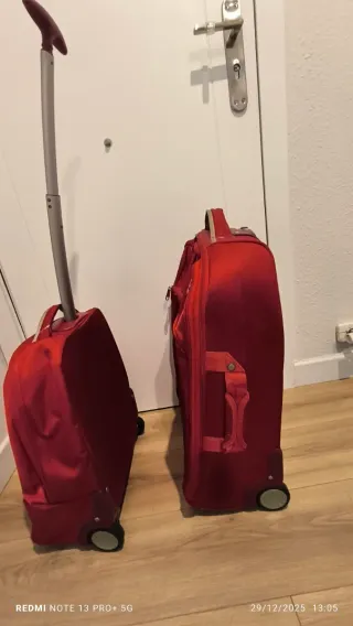 Conjunto 2 Maletas Caminatta Rojas