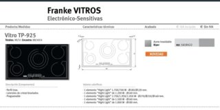Placa Vitrocerámica Franke 90cm