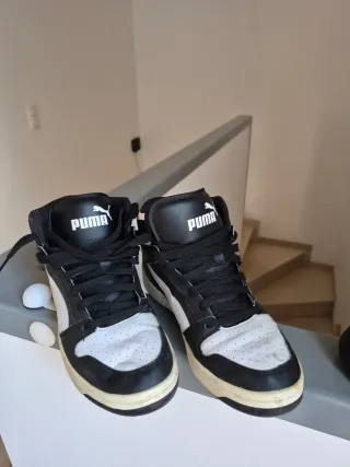 Zapatillas Adidas y Puma Negras y Blancas