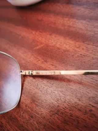 Gafas Christian Dior Monsieur Doradas Vintage